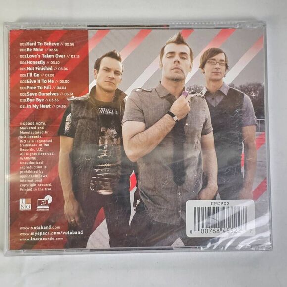 VOTA Self-Titled Debut Album CD New Sealed - Picture 2 of 2